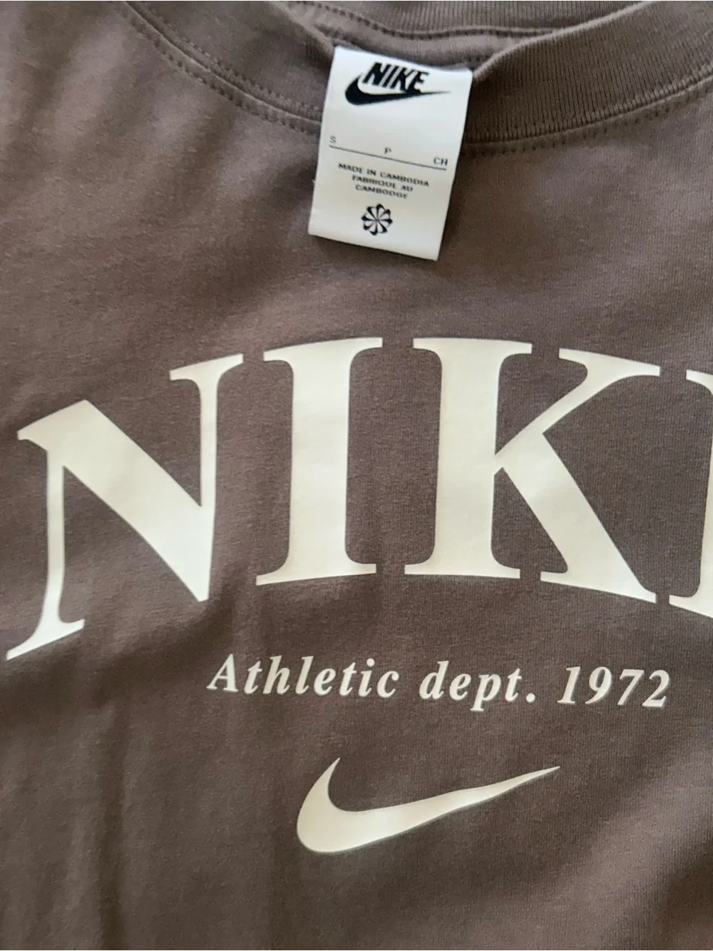 Nike piece oversized